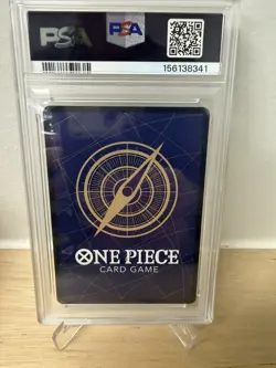 2025 ONE PIECE JAPANESE MANGA ALTERNATE ART OP13-118 MONKEY D. LUFFY PSA 10 - Image 2
