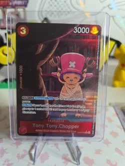 TONY TONY CHOPPER EB02-003 RARE ALT FOIL OP TCG ONE PIECE CARD GAME - Image 1