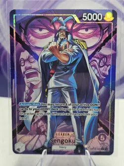 One Piece TCG Sengoku OP16-060 Alternate Alt Leader Holo English - Image 1