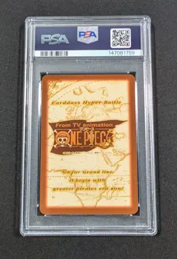 2000 Japanese One Piece CHB Sanji C187 PSA 10 GEM MINT Grand 2 - Image 2