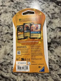 Disney Lorcana Wilds Unknown Sleeved Booster Pack x1 - Image 2