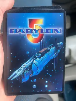 PULL FROM BEHIND WHEEL OF FIRE 2000 BABYLON 5 CCG COLLECTORS CARD NEAR MINT - Image 3