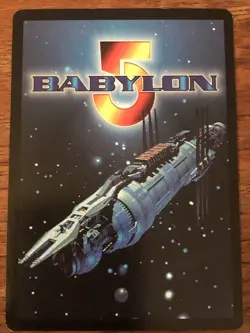 SURGICAL STRIKE WHEEL OF FIRE BABYLON 5 CCG RARE CARD NEAR MINT NEVER PLAYED - Image 2