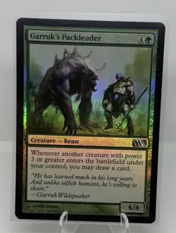 Garruk’s Packleader Foil Magic 2013 / M13 NM MAGIC GATHERING CARD - Image 1