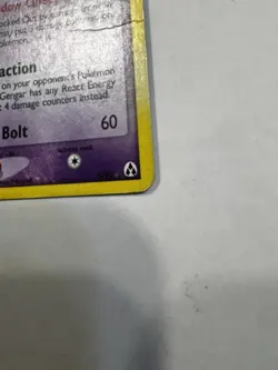 Pokemon Gengar TCG Legend Maker Holo Rare Card 5/92 - Image 3
