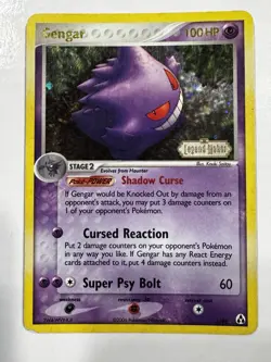 Pokemon Gengar TCG Legend Maker Holo Rare Card 5/92 - Image 5