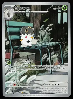 Spewpa 089/088 Holo Illustration Rare Perfect Order Pokemon Card - Image 1