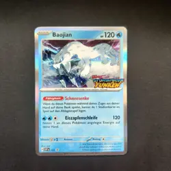 Pokemon Baojian Deutsch HOLO SVP DE 152 Sturmische Funken Promo Near Mint - Image 2