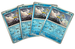 Frigibax Reverse Holo 058/193 x4 4x Pokemon Cards 2023 Paldea Evolved Playset - Image 1