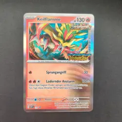 Pokemon Keilflamme Deutsch HOLO SVP DE 151 Sturmische Funken Promo Near Mint - Image 2