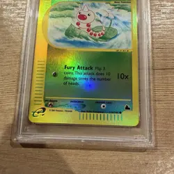 2003 Pokemon Weedle Skyridge Reverse Holo #114 Card PSA 9 Mint - Image 3