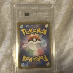 Pokemon TAG Graded Houndour Art Rare Holo SV3a 082/071 2023 SV Japanese Card - Image 2