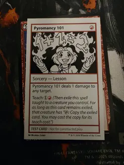 Pyromancy 101 S Mystery Booster 2 Playtest Cards NM - Image 1