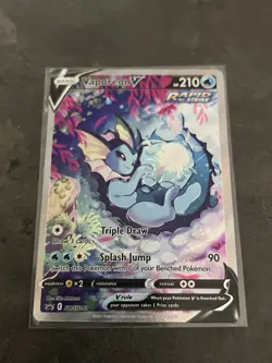 Vaporeon V - SWSH181 - SWSH: Sword & Shield Promo Cards (SWSD) - Image 1