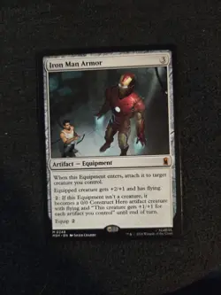 Iron Man Armor 248 Mythic Marvel Magic: The Gathering Near Mint - Image 1