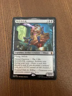 M.O.D.O.K. (Extended Art) EN [MSH - 408] - NM [Foil] TCG MTG - Image 1