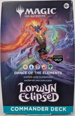 Magic The Gathering Dance Of The Elements Lorwyn Eclipsed Commander Deck New - Image 1