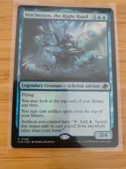MTG Mm'menon, the Right Hand (FOIL) 0068 Edge of Eternities M/NM Free UK P&P - Image 1
