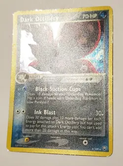 Pokemon TCG Dark Octillery 8/109 Team Rocket Returns Holo Rare English 70 HP - Image 3