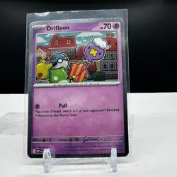 Drifloon 005 Pokemon Mega Evolutions Black Star Promo Cosmo Holo - Image 1