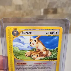 Pokemon Furret 48/147 Aquapolis e-Reader 2002 Uncommon Stage 1 Card WOTC - Image 2