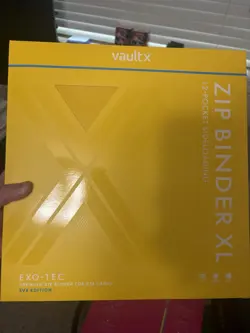 Vault X Zip Binder 12-Pocket XL SV8 Pokemon Surging Sparks - Image 1