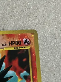 Entei Japanese Pocket Monsters Base Set Reverse Holo Rare #244 - Uncirculated - Image 4