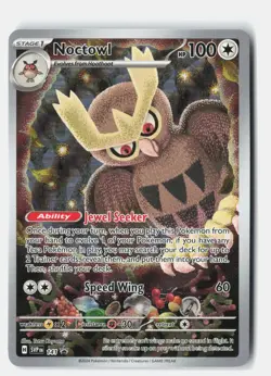 Noctowl 141 HOLO Promo Scarlet & Violet Promo Pokemon Holo NM Tetsu Kayama - Image 1
