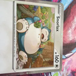 Pokemon Snorlax Scarlet & Violet Cosmos Holo Black Star Promo SVP EN 122 NM - Image 2