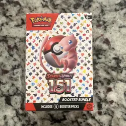 Pokemon TCG Scarlet & Violet 151 Booster Bundle Factory Sealed - Image 1