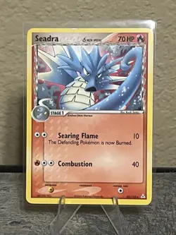 Seadra 52/110 2006 Pokemon TCG Holon Phantoms Delta Species Non Holo MP - Image 1