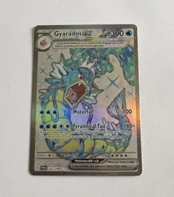 Gyarados Ex #225 - Pokemon Scarlet & Violet- Full Art - English - Image 1