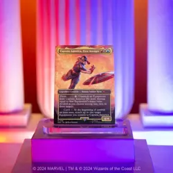 MTG Secret Lair Marvel Captain America Rainbow Foil Edition Sealed New Commander - Image 2