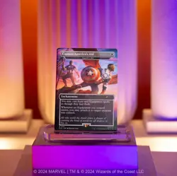 MTG Secret Lair Marvel Captain America Rainbow Foil Edition Sealed New Commander - Image 3