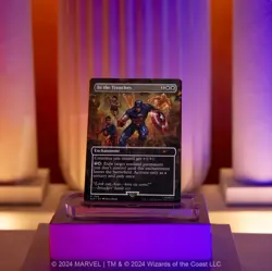 MTG Secret Lair Marvel Captain America Rainbow Foil Edition Sealed New Commander - Image 5