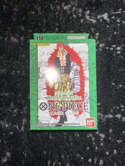 One Piece CCG Card Game 1st Edition Super Pre Release Starter Deck Set 1-4 - Image 5