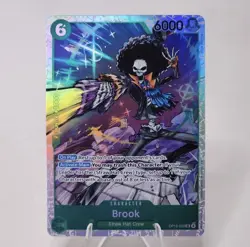 One Piece TCG: Brook (OP15-032) SR Character Card Adventure on Kami's Island🔥 - Image 1