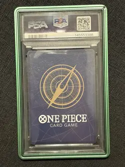 2025 ONE PIECE JAPANESE MANGA ALTERNATE ART OP13-118 MONKEY D. LUFFY PSA 9 - Image 2