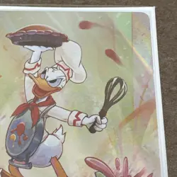 Disney Lorcana Donald Duck - Pie Slinger Enchanted Foil 214/204 LP - Image 3