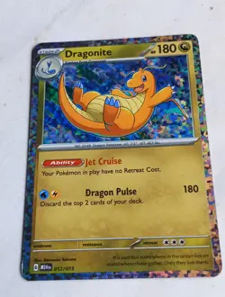 Pokemon TCG Dragonite Holo Card 012/015 McDonald's Promos - Image 1