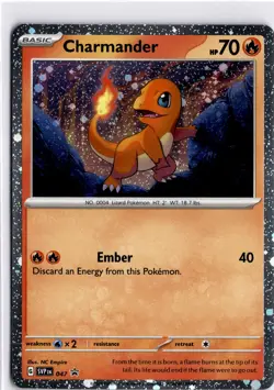 Charmander - (Cosmos Holo) Promo SV: Scarlet & Violet Promo Cards 047 NM - Image 1