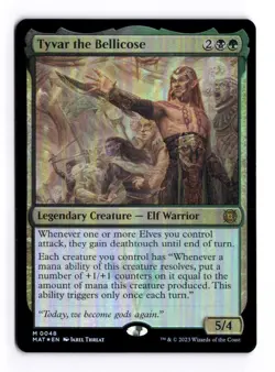 Tyvar the Bellicose M March of the Machine: The Aftermath 48 NM FOIL - Image 1