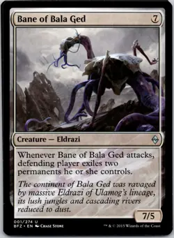 Bane of Bala Ged - Battle for Zendikar #1 - MTG - Image 1