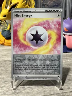 Mist Energy Temporal Forces 161/162 Reverse Holo Uncommon Pokemon Card NM - Image 1