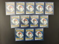 Pokemon TCG 12-Card Lot Full Art Holo Celebi V Arceus V 2021 EN Cosmic Eclipse - Image 2