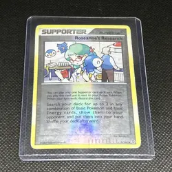 POKEMON Roseanne's Research 125/132 Secret Wonders Reverse Holo 2007 - Image 1