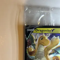 2022 Dragonite V SWSH235 Black Star SEALED PROMO Holo Pokemon Go Full Art - Image 2