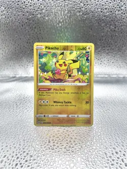 Pokemon TCG Lost Origins - Pikachu - Reverse Holo - 052/196 - Near Mint - Image 1
