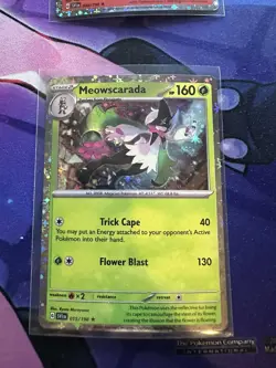 Pokemon TCG: Scarlet & Violet Quaquaval Skeledirge Meowscarada Cosmos Holo - Image 4