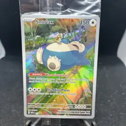 Pokemon TCG Snorlax 051 Scarlet & Violet Promo Holo Basic 150 HP English - Image 1